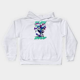 Skater Until Become Undead Kids Hoodie